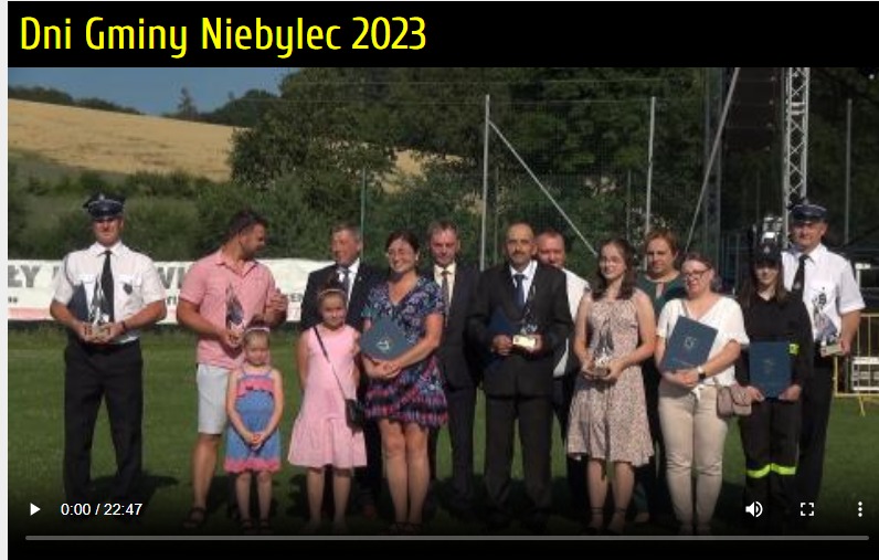 Link do relacji filmowej z Dni Gminy Niebylec 2023